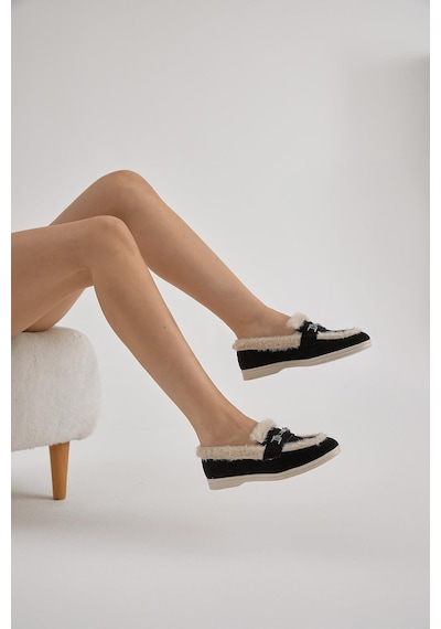 Tonny Black Termo Taban Kürk Detaylı Süet Görünümlü Tokalı Kadın Siyah Beyaz Günlük Loafer Ayakkabı Tbmhh010 Siyah Beyaz Tonny Black Termo Taban Kürk Detaylı Süet Görünümlü Tokalı Kadın Siyah Beyaz Günlük Loafer Ayakkabı Tbmhh010 Siyah Beyaz