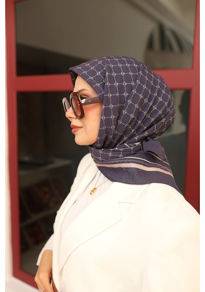 Silk Home Olinda Eşarp 48004-41 Lacivert
