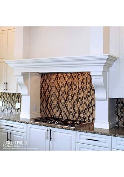 Corbels: Ekena Millwork Building Materials 10cm X 10cm X 18cm - 1.3cm Primed Polyurethane Devon Corbel Cor04x04x07de