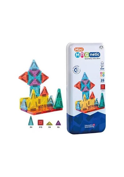 Magnetıc Mini Puzzle Tin Box 26 Pcs