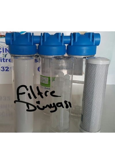 Filtre Dünyası 3/4 Giriş Çıkış Daire Tipi Arıtma Anasu Giriş Üçlü 3/4