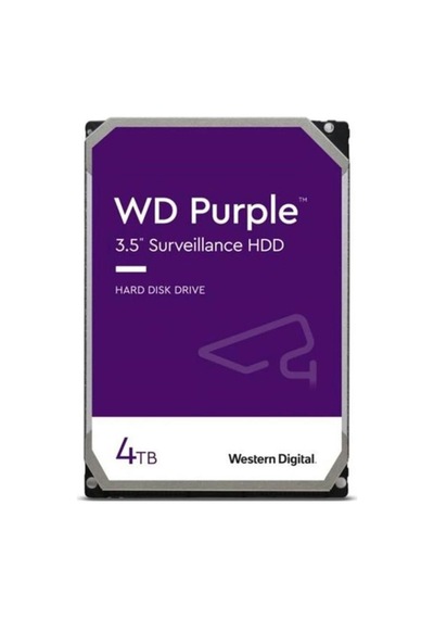 Wd Wd43purz Purple 4 Tb Sata3 5400rpm 64mb 7/24 Güvenlik Diski