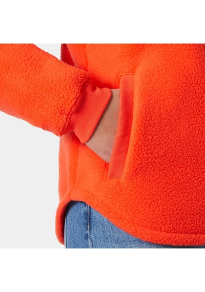 Helly Hansen W Escape Teddy Sweatshırt Kırmızı