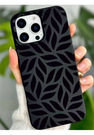 Apple Uyumlu iPhone 15 Pro Max İle Premier Kalite Özel Üretim Baskılı Silikon Telefon Kılıfı Bc 1 Siyah