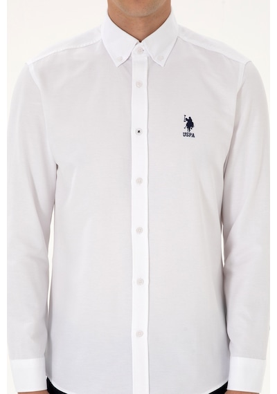U.s. Polo Assn. Erkek Beyaz Gömlek Basic 50307693-vr013 Beyaz U.s. Polo Assn. Erkek Beyaz Gömlek Basic 50307693-vr013 Beyaz