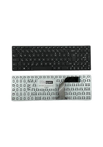 Asus İle Uyumlu K55vj-sx235h, K55vm-sx027v, K55vm-sx028v, K55vm-sx031v Notebook Klavye Siyah Tr