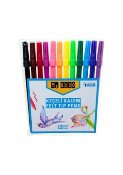 My Dido Keçeli Kalem 12 Renk