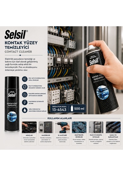 Kontak Yüzey Temizleyici 500 Ml Diğer