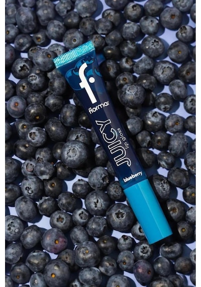 Flormar Juicy Doğal Renk Veren Meyve Aromalı Nemlendirici Dudak Parlatıcısı 004 Blueberry