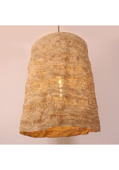 Selanik Örme Doğal Rafya 70x102 Cm Aydınlatma Bej