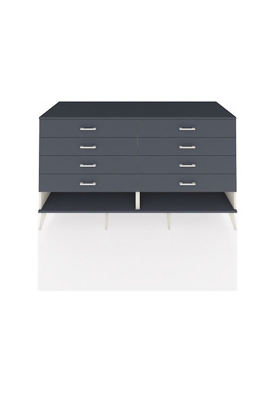 Kronos Konsol 8 Çekmeceli 176x59x99 Aytaşı-antrasit Aytaşı-antrasit