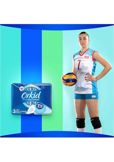 Orkid Ultra Extra Hijyenik Ped Gece & Gündüz 9 x 6'lı