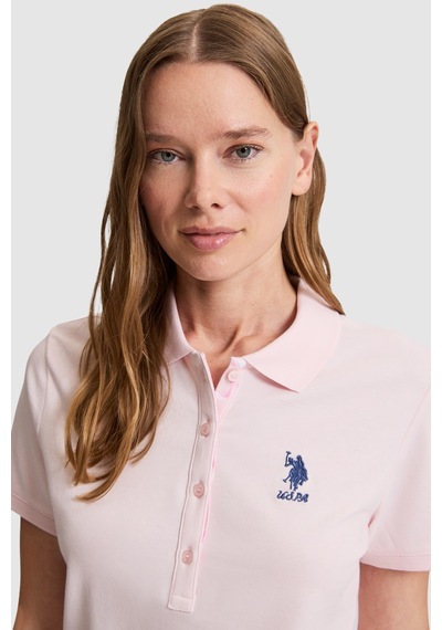 U.s. Polo Assn. Kadın Açık Pembe Tişört Basic 50326475-vr078 Acık Pembe U.s. Polo Assn. Kadın Açık Pembe Tişört Basic 50326475-vr078 Acık Pembe