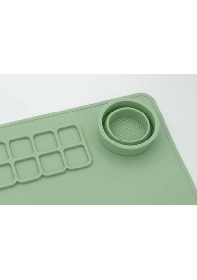 Yaratıcı Aktivite Matı Mint Yeşili Çok  Renkli