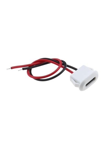 Usb Type-c Konnektör Jack Dişi Type-c Kablolu