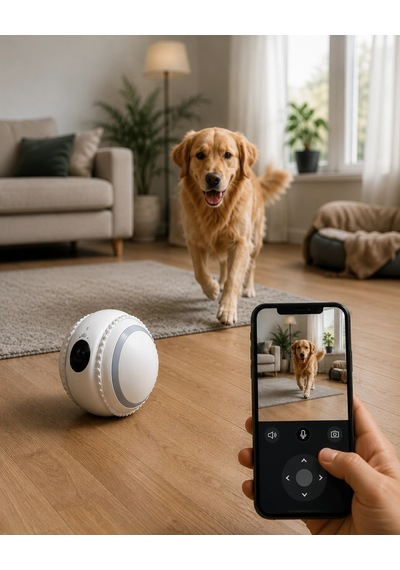 Yapay Zekalı Akıllı Takip Kamerası Wifi Bebek Ve Evcil Hayvan İzleme 39468288