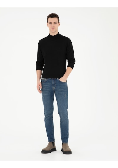 Pierre Cardin Erkek Siyah Kazak /triko 50270055-vr046 Siyah