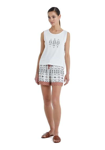 Blackspade Kadın Şort 51385 - Baskılı Çok Renkli