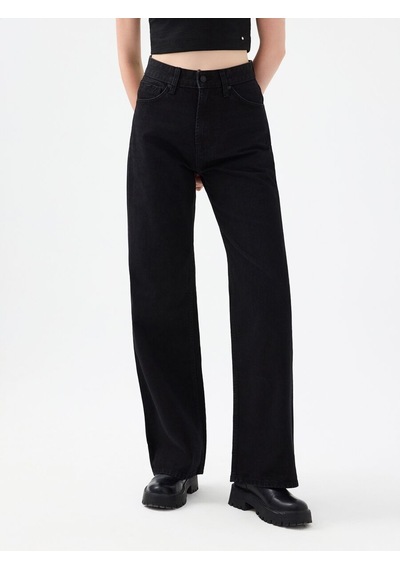 Loft Wide Leg Regular Fit Kadın Pantolon Lf2040548 Q1.v1 Denim