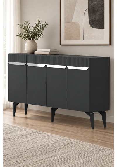 Ka1544as Duma Konsol Antrasit-silver 150cm Antrasit - Sılver