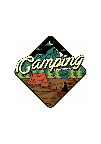 Off Road Kamp Camping Wildlife Adventure Offroad Sticker