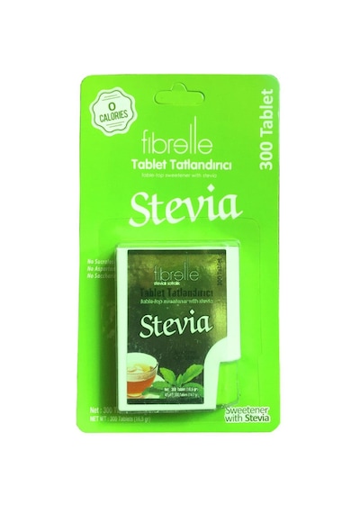 Fibrelle Tablet Tatlandırıcı Stevialı 300 Adet