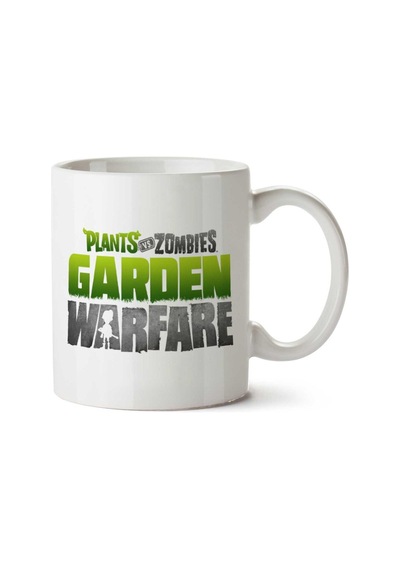 Plants-vs-zombies-garden-warfare-free-png-ımage İki Tarafı Baskılı Kupa Bardak Çok Renkli