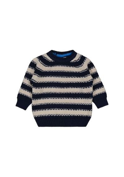 Civil Baby Elvi Çizgili 6-18 Ay Kazak - Lacivert