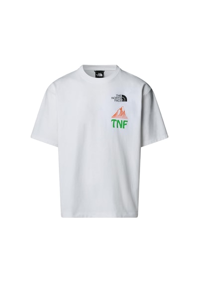 The North Face M Haven N Earth Ss Tee Graphic - Ap Erkek T-shirt-31539 Beyaz