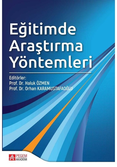 Eğitimde Araştırma Yöntemleri -  Pegem Akademi Yayıncılık