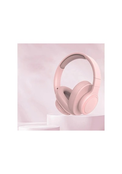 Yeni Nesil Şık Ergonomik Tasarım Extra Bass Kablosuz Bluetooth Mikrofonlu Spor Kulaklık Sd Kartlı Pembe - 658216599
