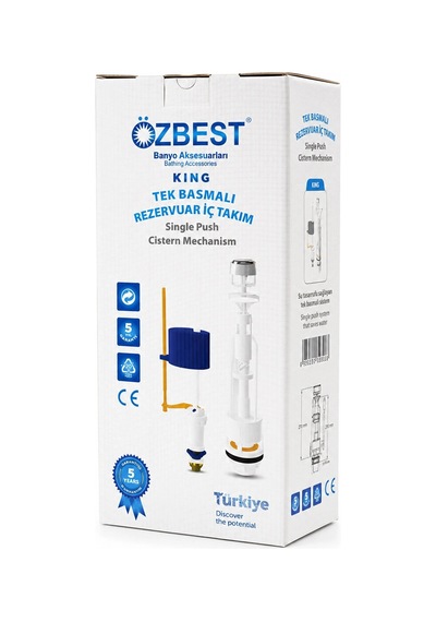 Basmalı Rezervuar İç Takım 5468 Renkli
