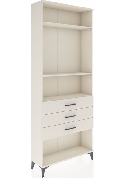 Arges Dolap 3 Raflı 3 Çekmeceli 88x30x221 Aytaşı-aytaşı Aytaşı