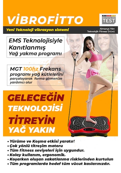 Robo Vibrofitto Titreşimli Spor Aleti
