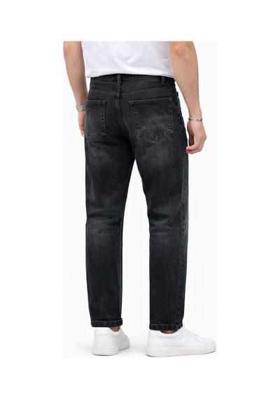 Erkek Vintage Taşlama Detaylı Boyfriend Pantolon Tb Siyahtaşlama Erkek Vintage Taşlama Detaylı Boyfriend Pantolon Tb Siyahtaşlama