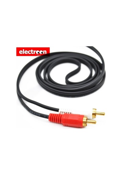 Rose 2Rca-3 5Mm Stereo Aux Kablo 5 Metre Gold