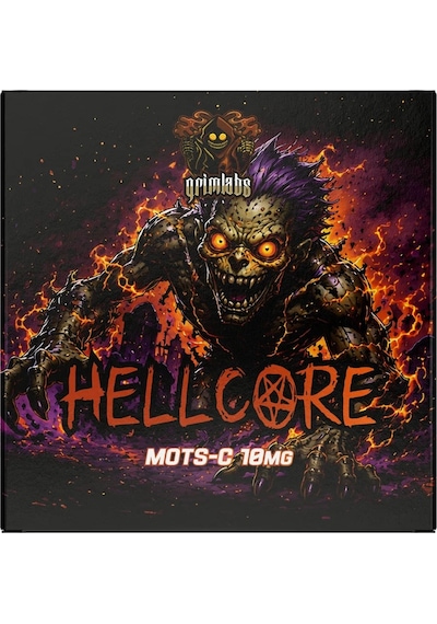 Grimlabs Hellcore Mots-c 10 Mg + Bac Water