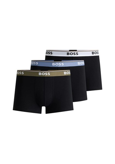 Hugo Boss Erkek 3 Lü Boxer 50517827-980 50517827-980 Çok Renkli Çok Renkli