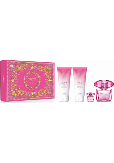 Versace Bright Crystal Absolu Edp 90 Ml + Shower Gel 100 Ml + Body Lotion 100 Ml + Edp 5 Ml 8011003906796 Diğer