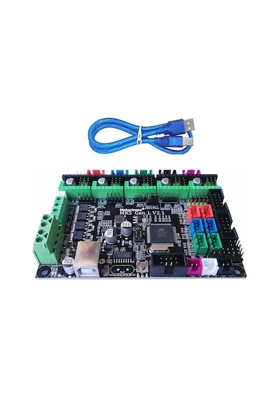 Makerbase Mks Gen L V2.1 3d Yazıcı Kontrol Kartı Lazer Cnc 5x Step Motor Sürücü Ramps A4988 Drv8825