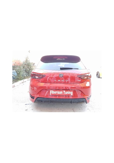 Seat Leon ( Tdı) Aero Arka Tampon Eki----fibersan Tuning