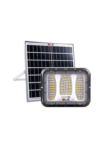 Dls 600w Güneş Enerjili Solar Led Projektör Harici Solar Panelli, 5 Metre Kablolu, Hareketli Konsollu 504-600-01