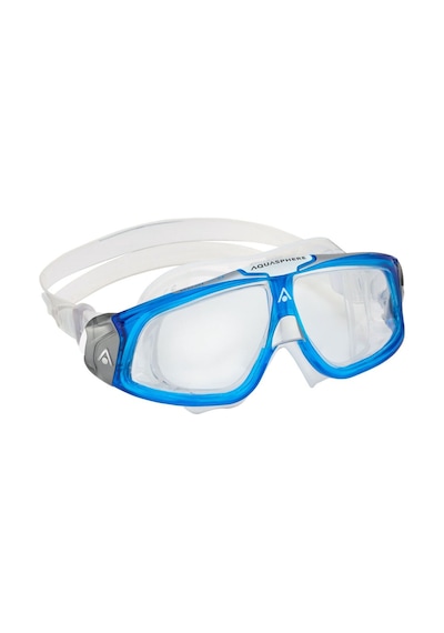 Aquasphere Seal 2.0 Şeffaf Cam Mavi Yüzücü Gözlüğü Beyaz
