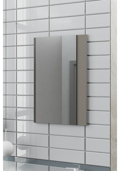 Biani Minila 45 cm Banyo Dolabı,Seramik Lavabolu, Aynalı,Lavabo Dahil,Mdf,Latte Biani Minila 45 cm Banyo Dolabı,Seramik Lavabolu, Aynalı,Lavabo Dahil,Mdf,Latte