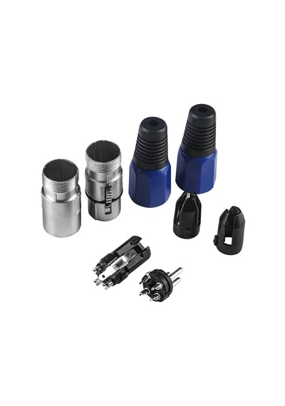10 Adet - 3 Pin Xlr Konektörü 5 Adet Dişi + 5 Adet Erkek Mikrofon Jackı - Mikrofon Ses Jakı