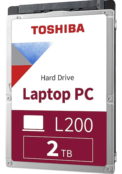 Toshiba L200 HDWL120UZSVA 2.5" 2 TB 5400 RPM SATA 3 HDD