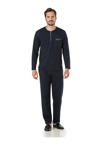 Pierre Cardin 5595 Erkek Çeyizlik 5'li Rob Pijama Takım-gri Gri