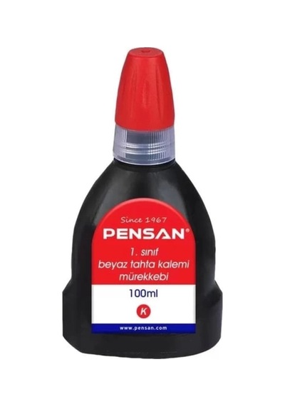Tahta Kalemi Mürekkebi 100ml Kırmızı Tkm Diğer