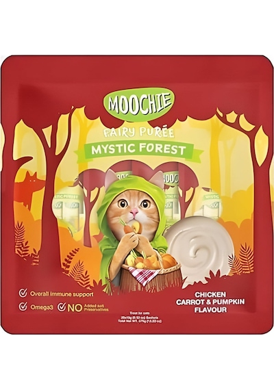 Moochie Tavuk Havuç Ve Bal Kabaklı Krema Kedi Ödülü 25 X 15gr