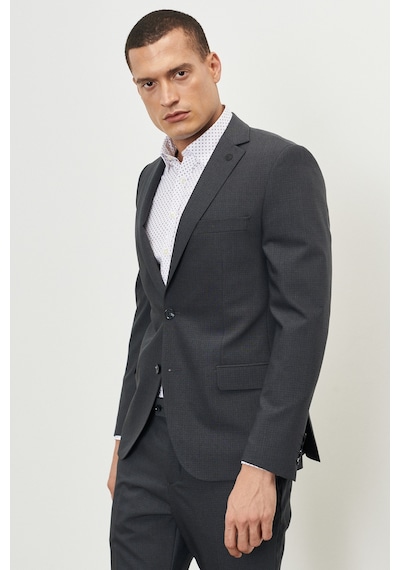 AC&Co / Altınyıldız Classics Altınyıldız Slim Fit Dar Kesim Mono Yaka Kareli Gri Takım Elbise 4a3023100042 001 AC&Co / Altınyıldız Classics Altınyıldız Slim Fit Dar Kesim Mono Yaka Kareli Gri Takım Elbise 4a3023100042 001